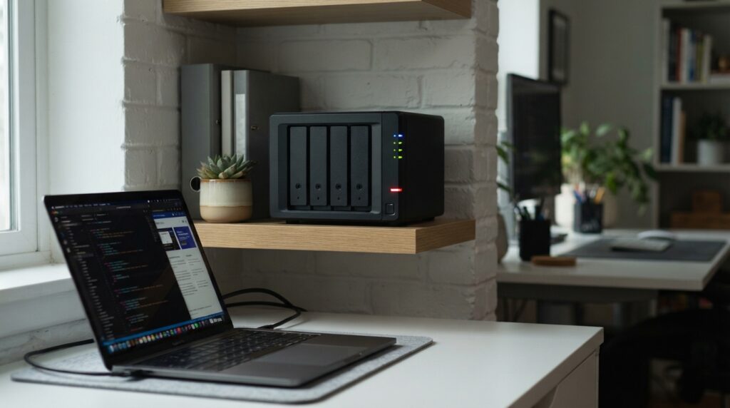 Backup dữ liệu 3-2-1 với NAS trong văn phòng và bản sao lên cloud
